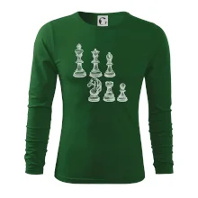 Šachové figúrky kreslené