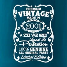 Vintage Etiketa - 2001