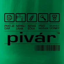 Čiarový kód - pivár Čiarový kód - pivár