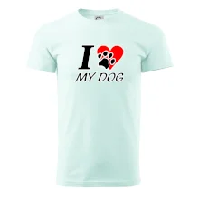 I love my dog - nápis I love my dog - nápis