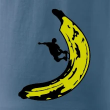 Skateboardista na banánu