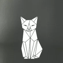 Origami mačka spredu