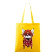 Červená panda hipster