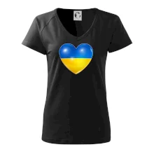 Ukrajina srdce vlajka Ukrajina srdce vlajka
