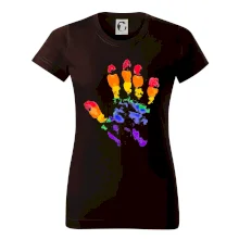 LGBT hand print
