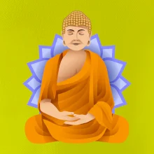 Budha barevný Budha barevný