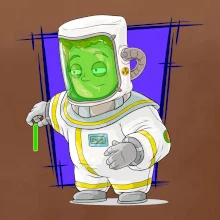 Vesmírny vojak tmavo modrý