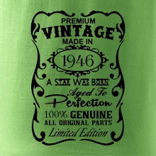 Vintage Etiketa - 1946