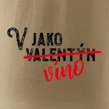 V jako Valentýn VÍNO