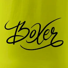 Boxer - nápis okrasný