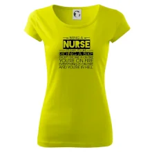 Being a nurse - bike