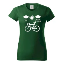 Cyklista za každého počasia