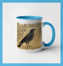 Egyptské hieroglyfy vták