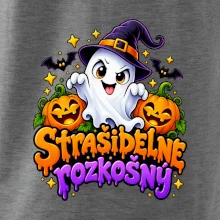 Strašidelne rozkošný duch s tekvicami