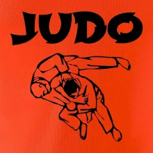 Judo nápis + postavy