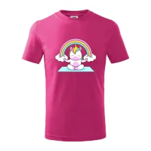 Yoga jednorožec - dúha