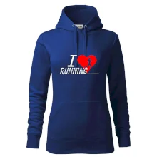 I love running dievča