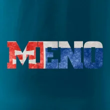 Slovenská vlajka - Váš nápis