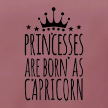 Princesses are born as Capricorn - Kozorožec