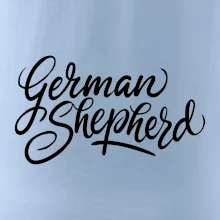 German shepherd - nápis okrasny - nápis okrasný