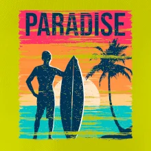 Paradise - farebný štvorec