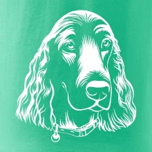 Kokeršpaniel - hlava kreslená