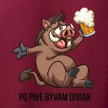 Po pive bývam diviak