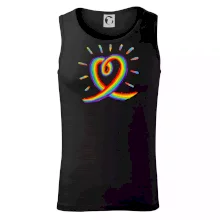 Srdce pride dúha kreslená Srdce pride dúha kreslená