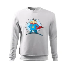Táta superman - dievča a chlapec