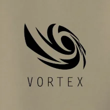Vortex logo jednofarebné
