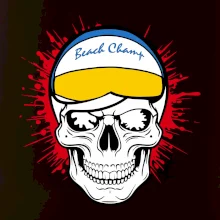 Beach volejbal lebka