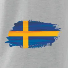 Švédska vlajka kreslená