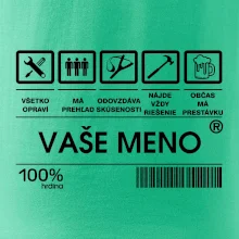 Vaše meno - čiarový kód