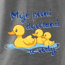 Moje první dovolená u vody - sourozenci