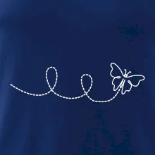 Dráha letu motýľa - slučka