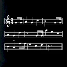 Veľa šťastia zdravia - noty