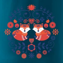 Folklór - dve líšky