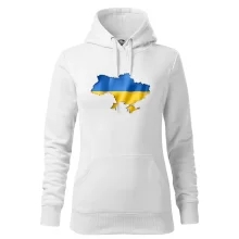 Ukrajina vlajka mapa Ukrajina vlajka mapa