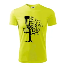 Disc golf pozor strom
