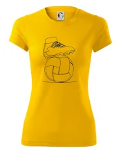 Futbalová lopta kopačka jedným ťahom