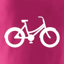 Obrázok kolesa na prsníku mestský bicykel