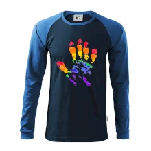 LGBT hand print