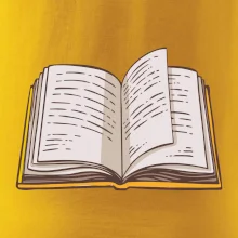 Kniha farebná otvorená