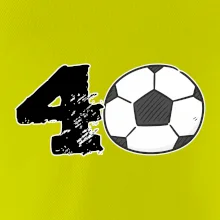 Futbal okrúhle narodeniny 40