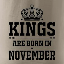 Kings are born in November