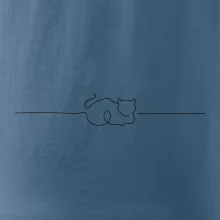 Mačka linka kreslená