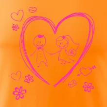 Svadba - kreslené srdce Svadba - kreslené srdce