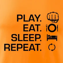 MMA eat sleep repeat