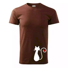 Zamilovaná mačka chvostík