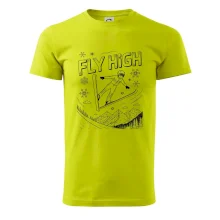 Čiernobiely skokan fly high